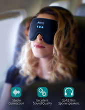 Load image into Gallery viewer, 3D Sleeping Eye Mask Headset