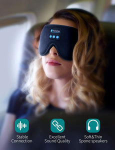3D Sleeping Eye Mask Headset